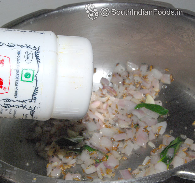 Add asafoetida