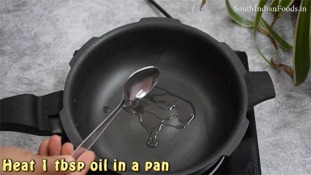 One pot white sauce pasta step 1