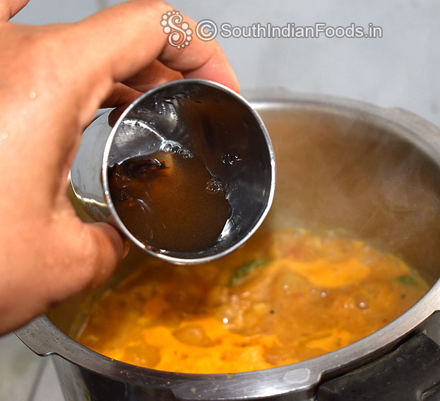 Add tamarind water