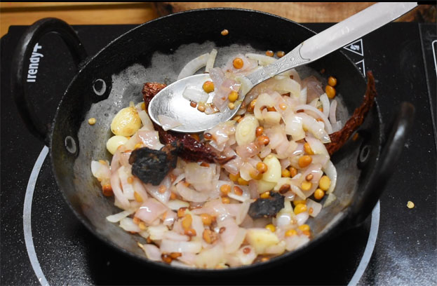 Onion chutney step 6