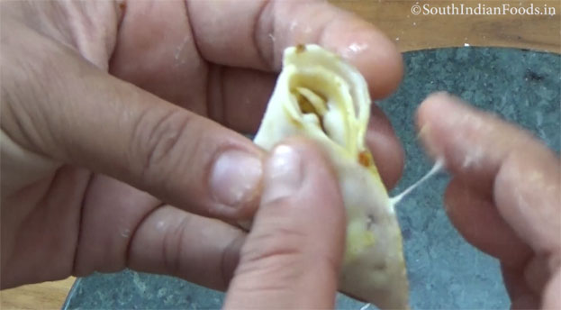 crispy onion samosa step 20