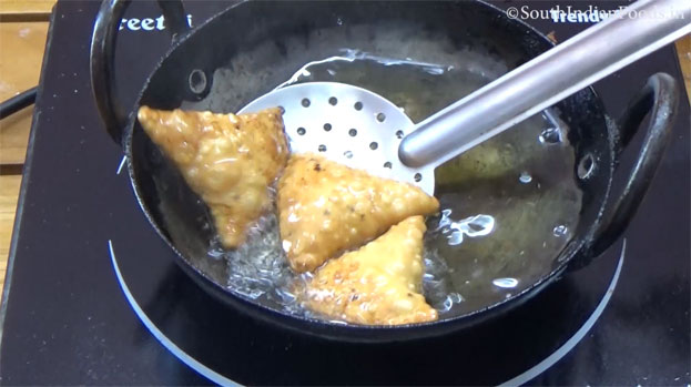 crispy onion samosa step 23
