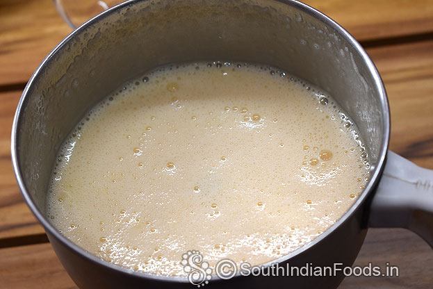 Blend till smooth and frothy