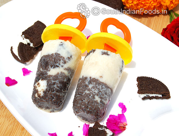 Oreo milk kulfi