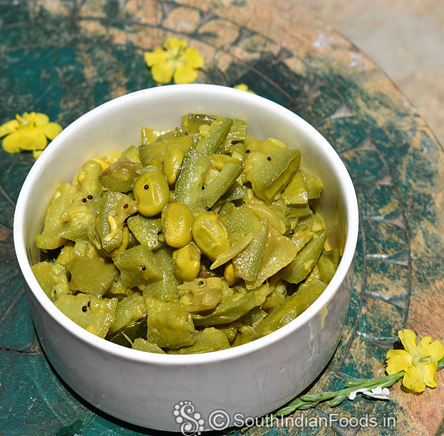Avarakkai peerkangai poriyal
