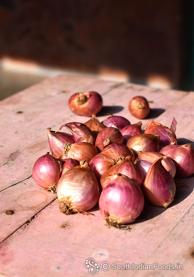 Shallots-chinna vengayam