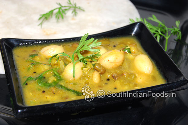 Pachai payaru verkadalai sambar