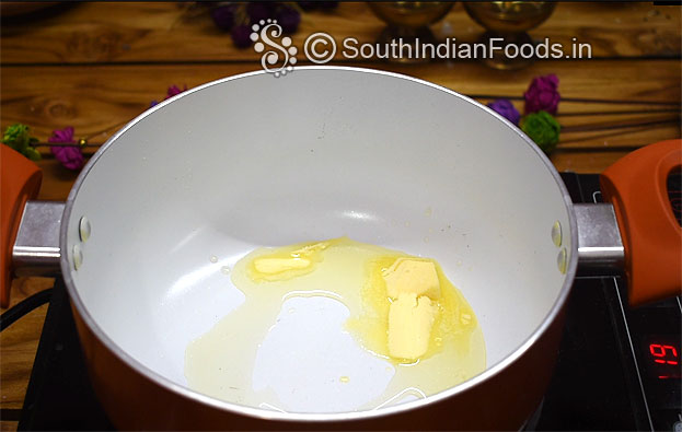 Paneer bhurji & chapathi step 1