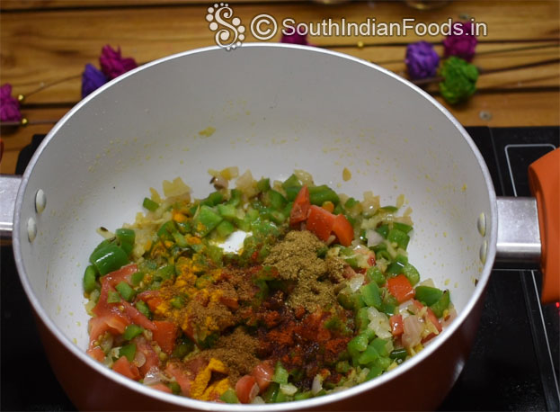 Paneer bhurji & chapathi step 4