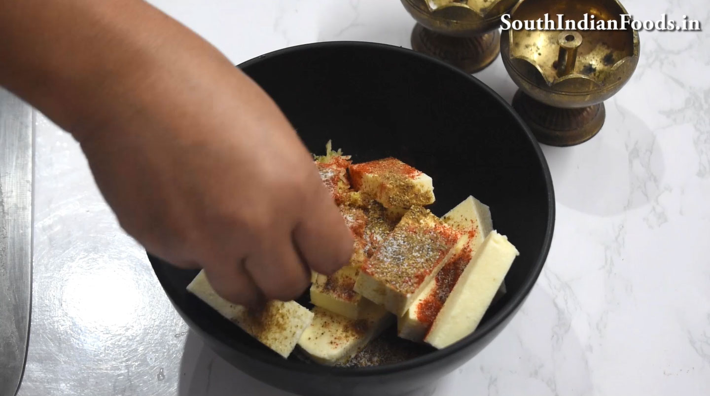 Paneer masala fry