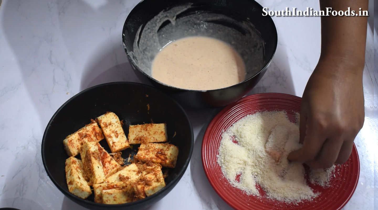 Paneer masala fry