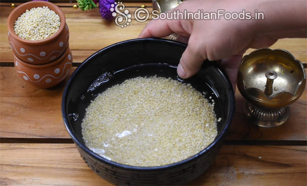 Pani varagu upma step 3