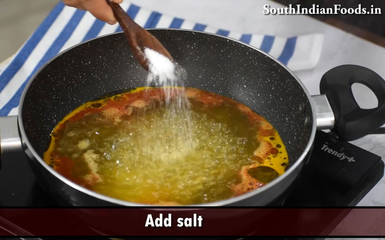 Pappu chekodi recipe step 11