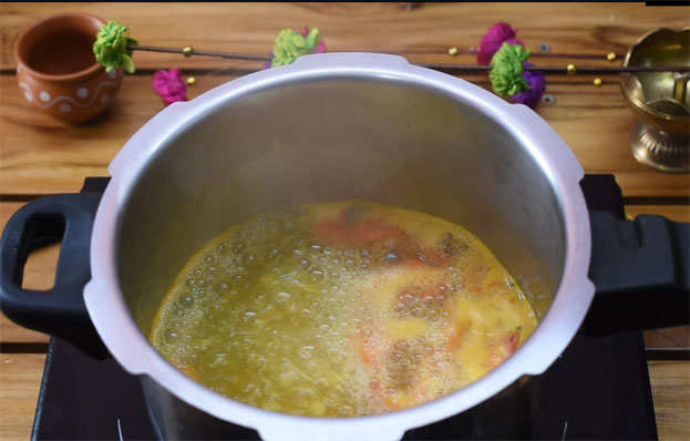 Paruppu rasam step 3