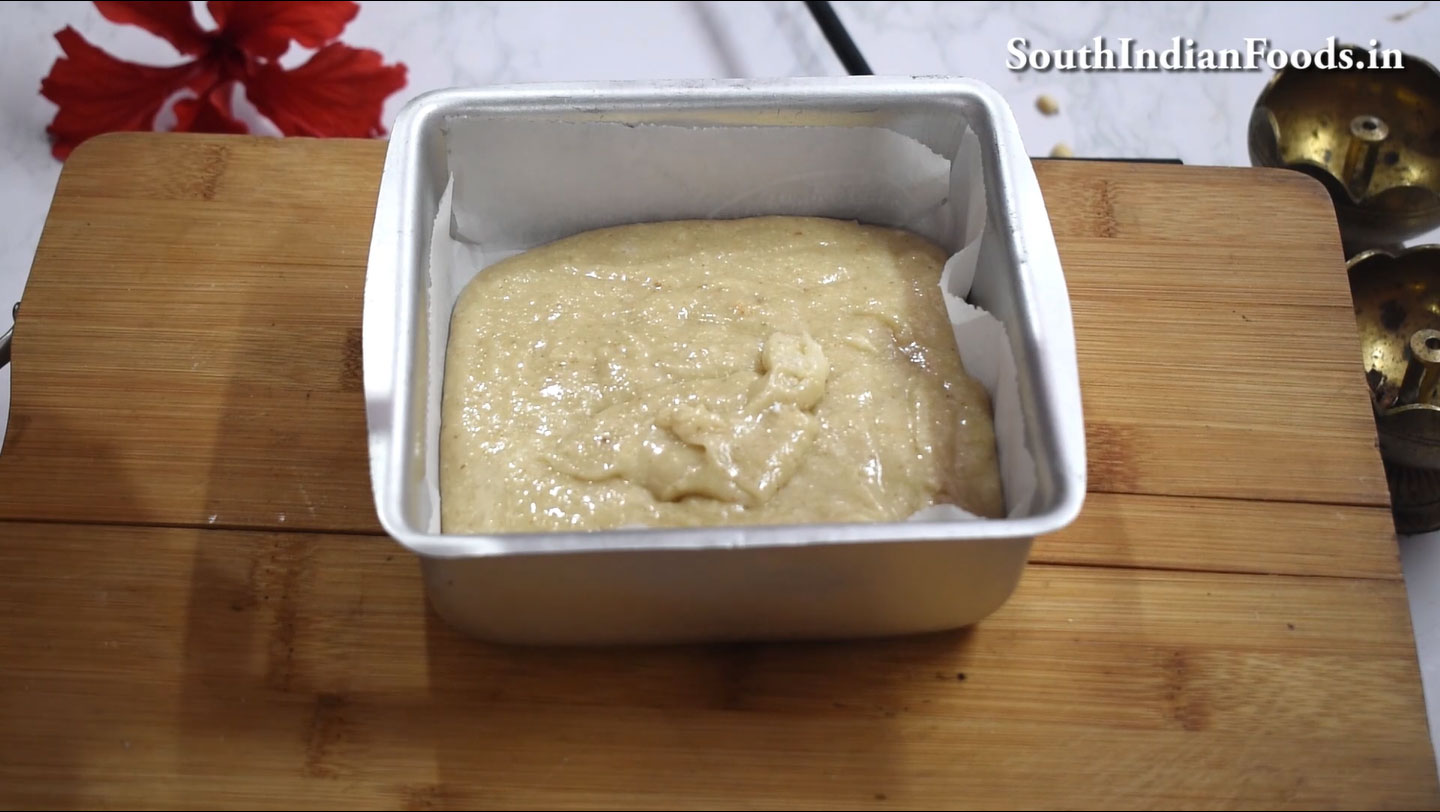 Peanut burfi 
