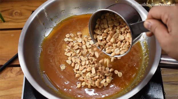 Peanut chikki step 13