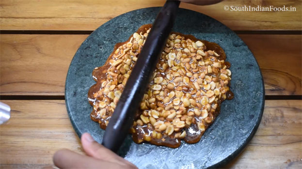 Peanut chikki step 18