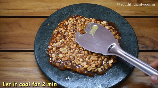 Peanut chikki step 19