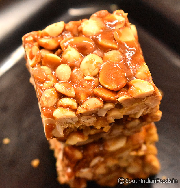 Peanut chikki