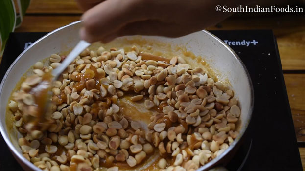 Peanut chikki with jaggery step16