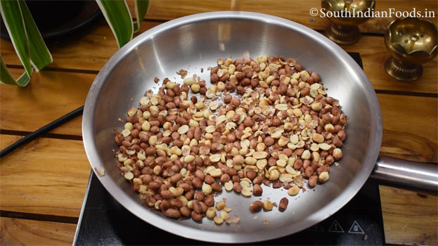 Peanut chikki with jaggery step5