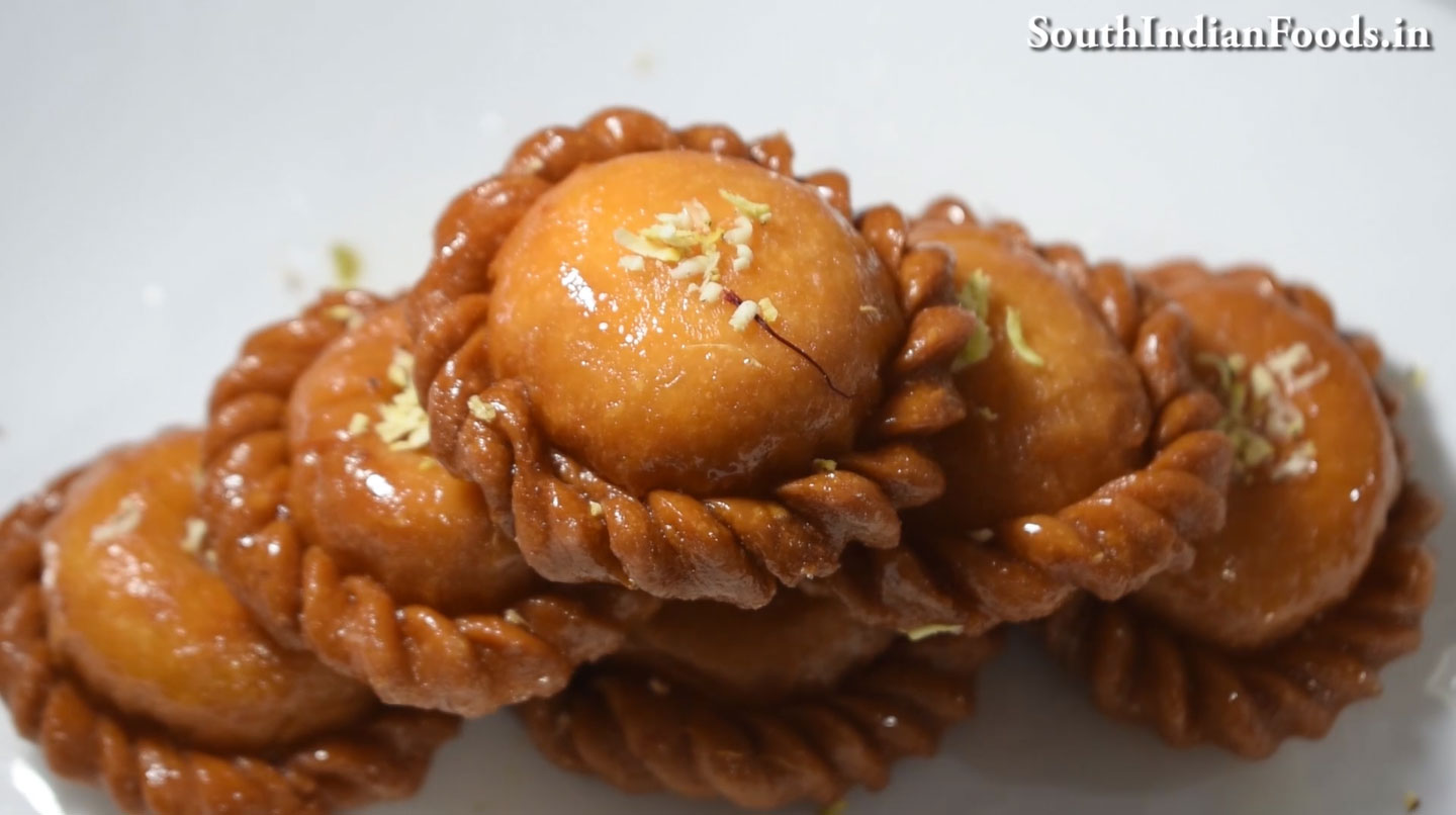 Badusha-Balushahi sweet-Makhan Bada