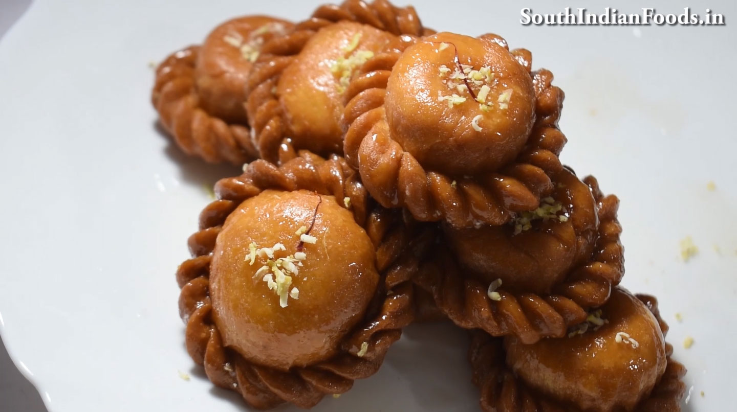 Badusha-Balushahi sweet-Makhan Bada
