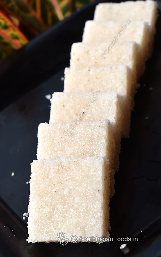 Coconut sweet bars