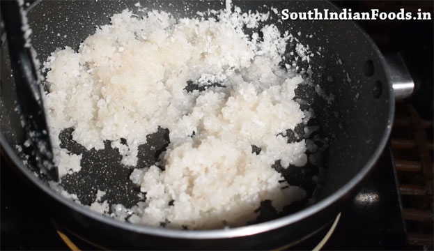 Perfect coconut burfi step 12