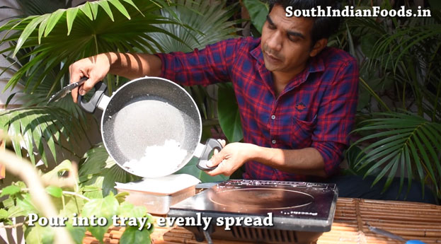 Perfect coconut burfi step 16