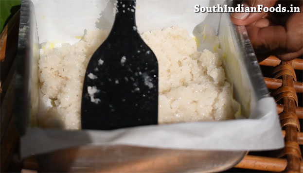 Perfect coconut burfi step 17
