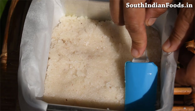 Perfect coconut burfi step 18