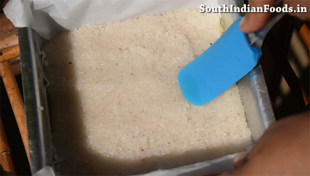 Perfect coconut burfi step 19