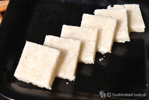 Vegan coconut burfi