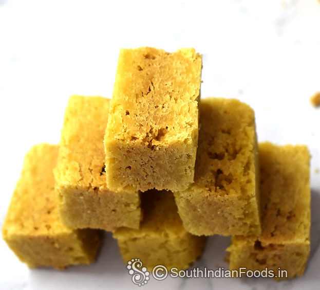 Crispy mysore pak