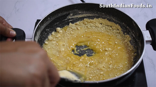 Crispy mysore pak recipe step  12