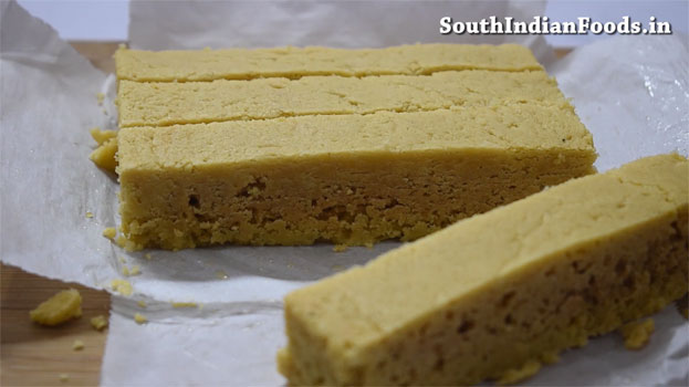 Crispy mysore pak recipe step  24
