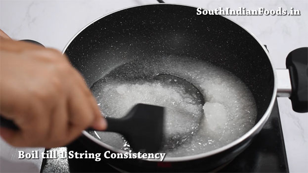 Crispy mysore pak recipe step  9