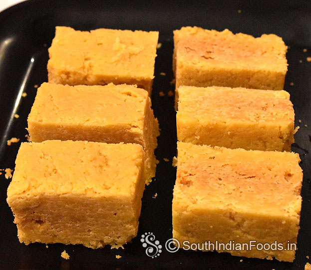 Kongunadu village style mysore pak