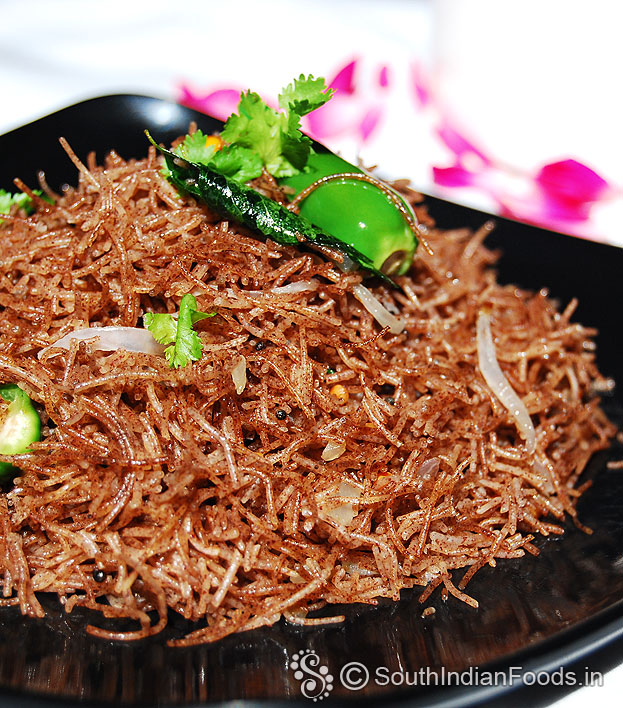 Vermicelli upma