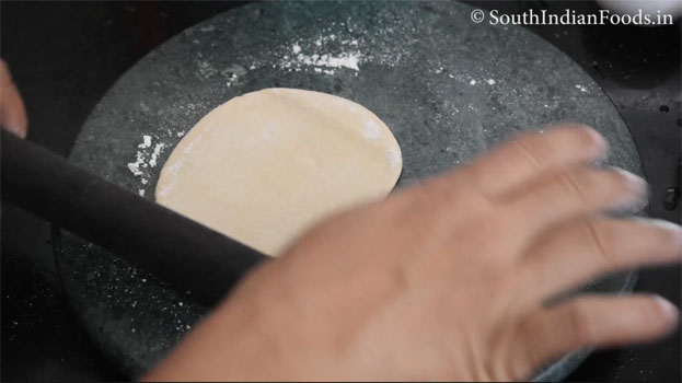 phulka recipe step 9