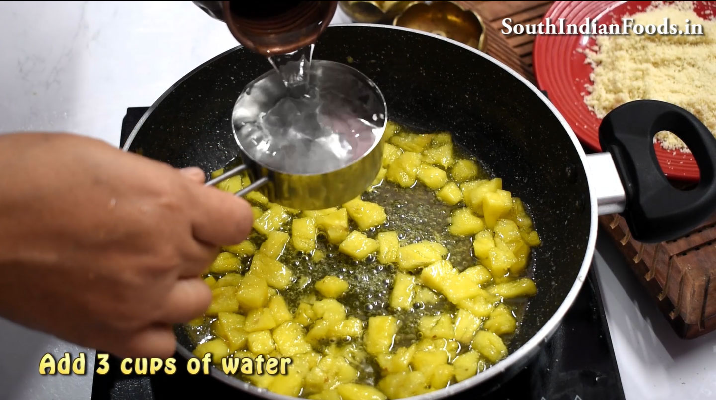 Pineapple Rava Kesari