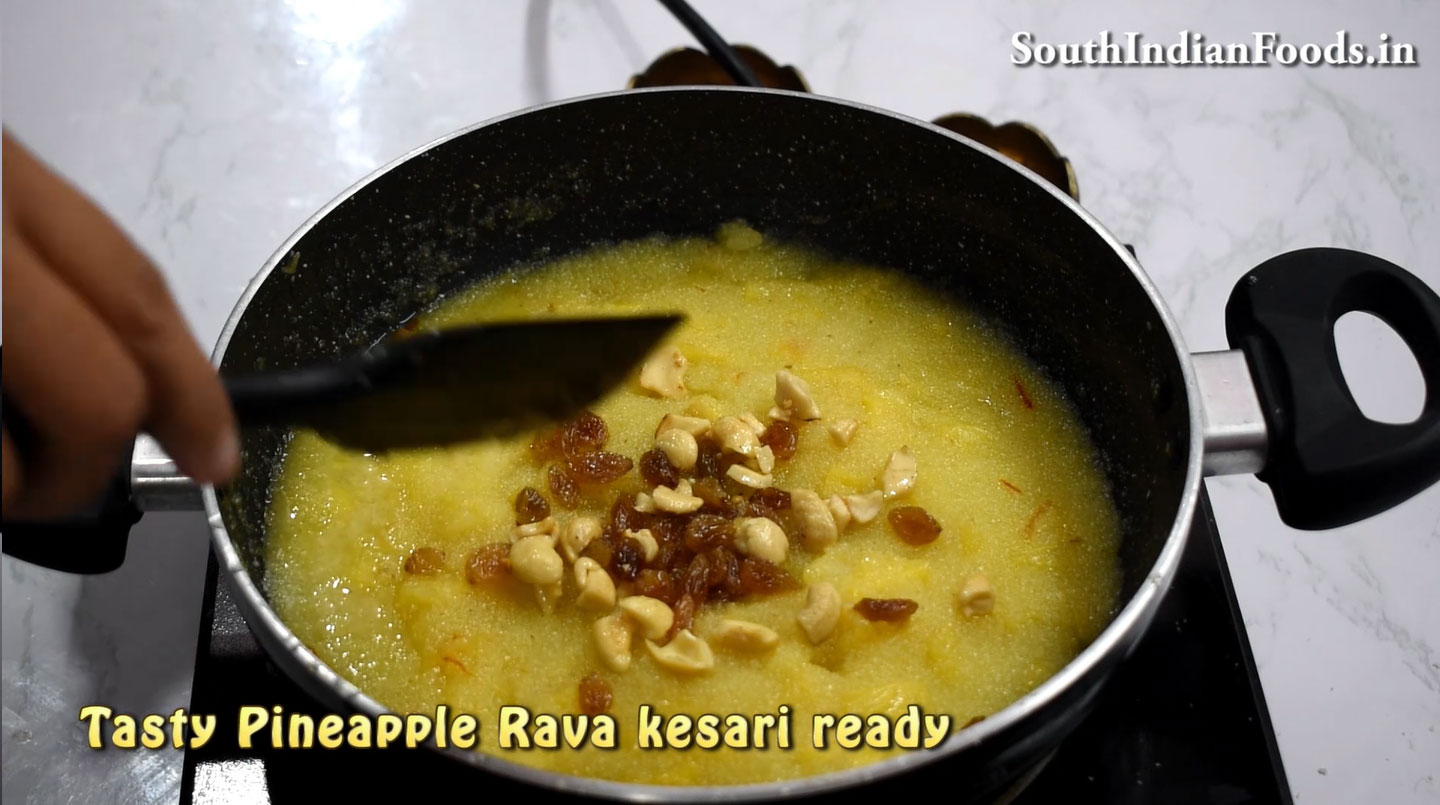 Pineapple Rava Kesari