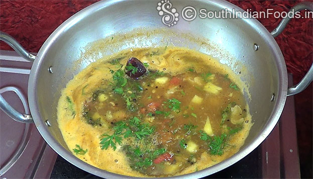 Add coriander leaves