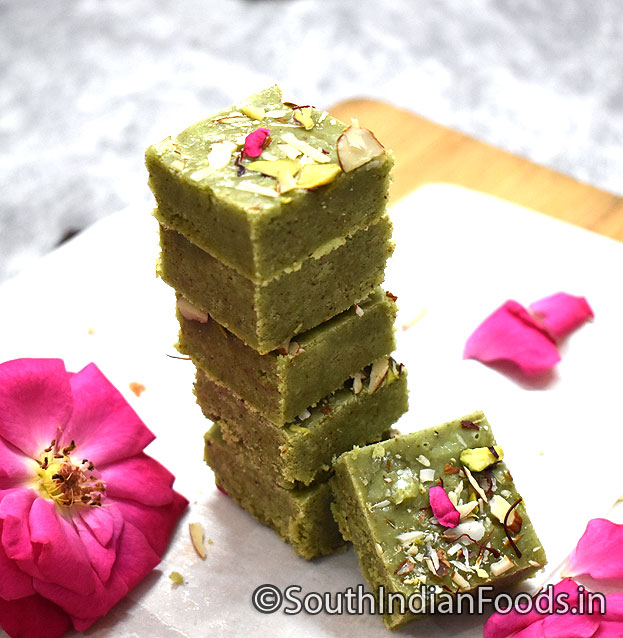 World best pista badam burfi