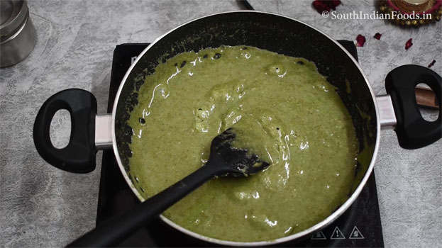 Pista Badam Burfi recipe step 16