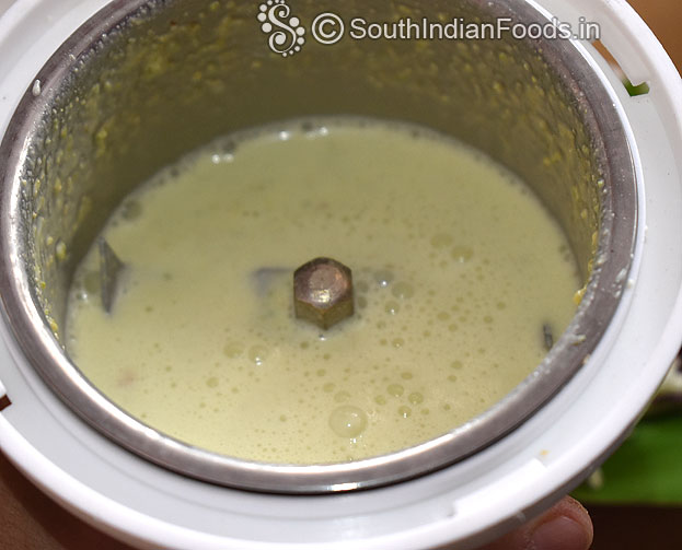 Blend till smooth and frothy