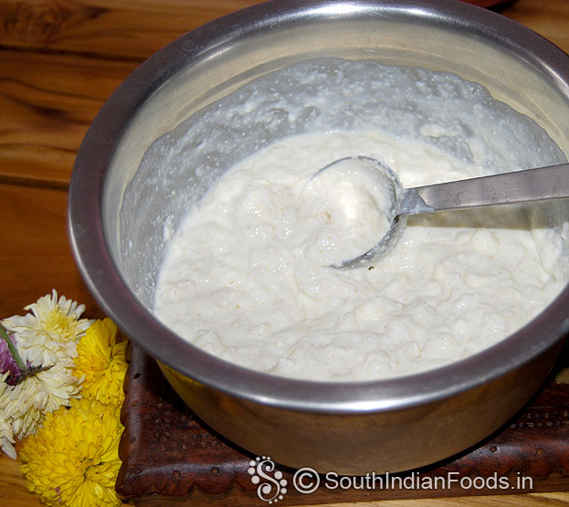 Mix well & soak it for 30 min to 1 hour