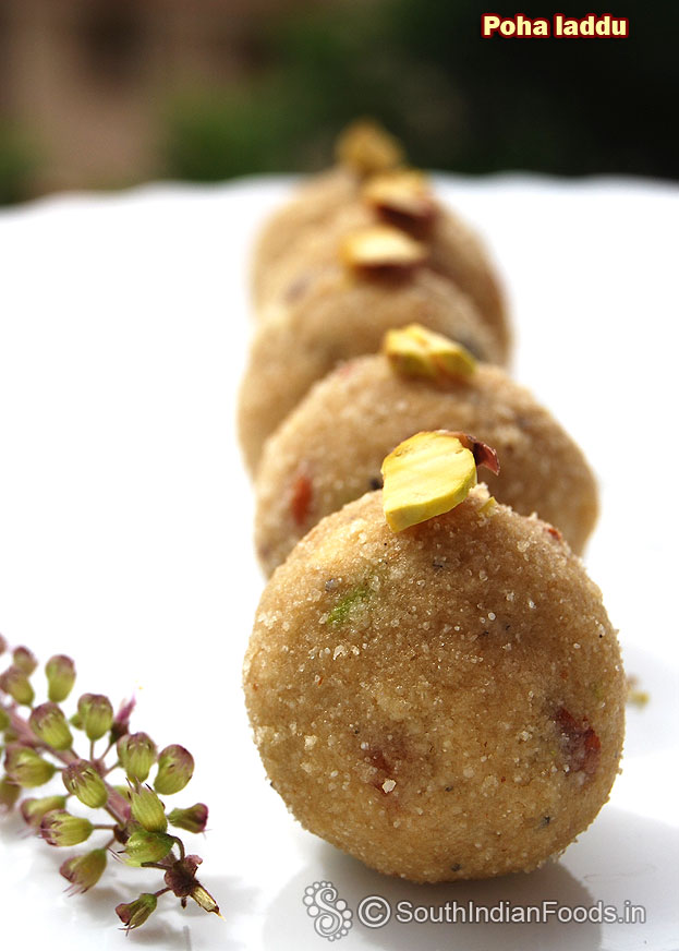 Poha ladoo