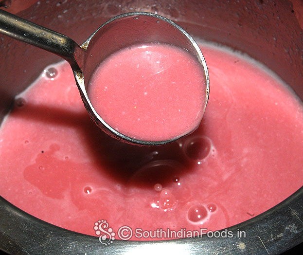 Pomegrate juice ready